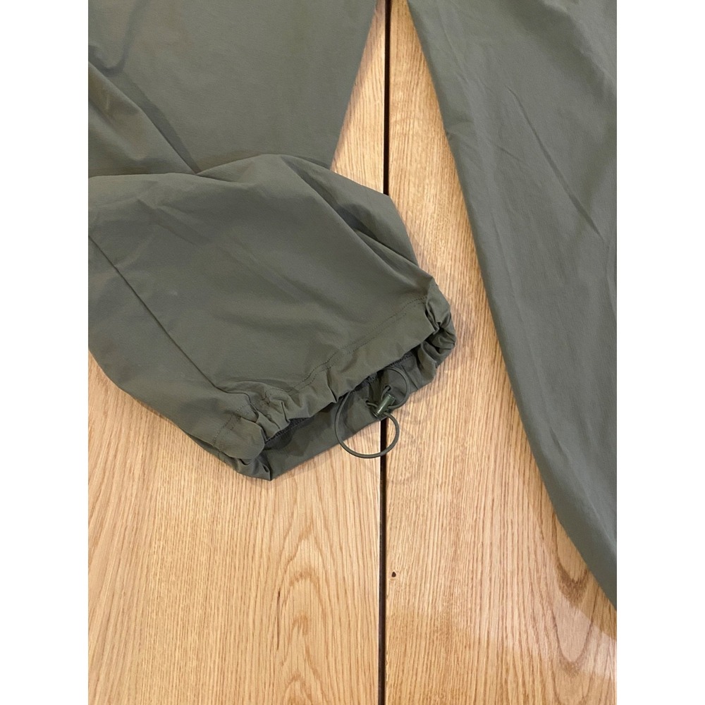 Fabletics Baggy Cargo Pants Heights Women's Parachute Joggers Large Olive Green - Picture 5 of 6